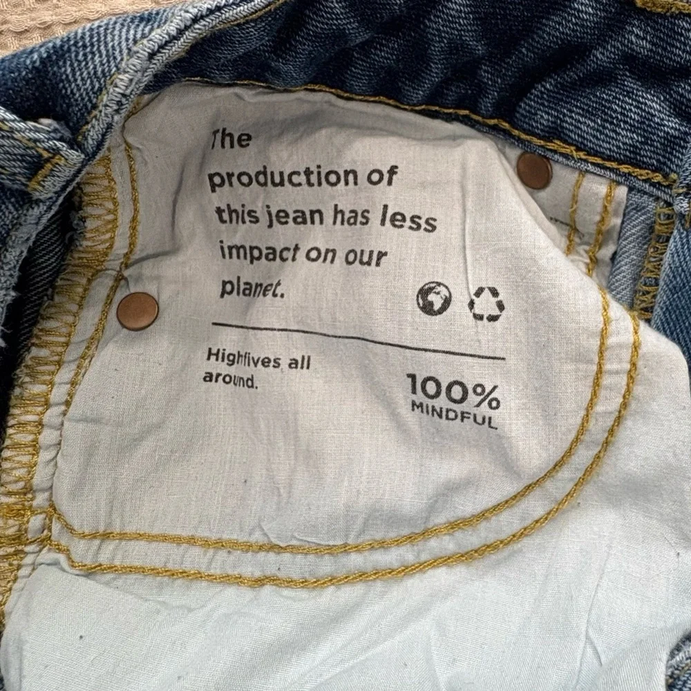 PacSun Two-Tone Blue Women's Jeans  W25/L30 90’s Boyfriend - Picture 10 of 11